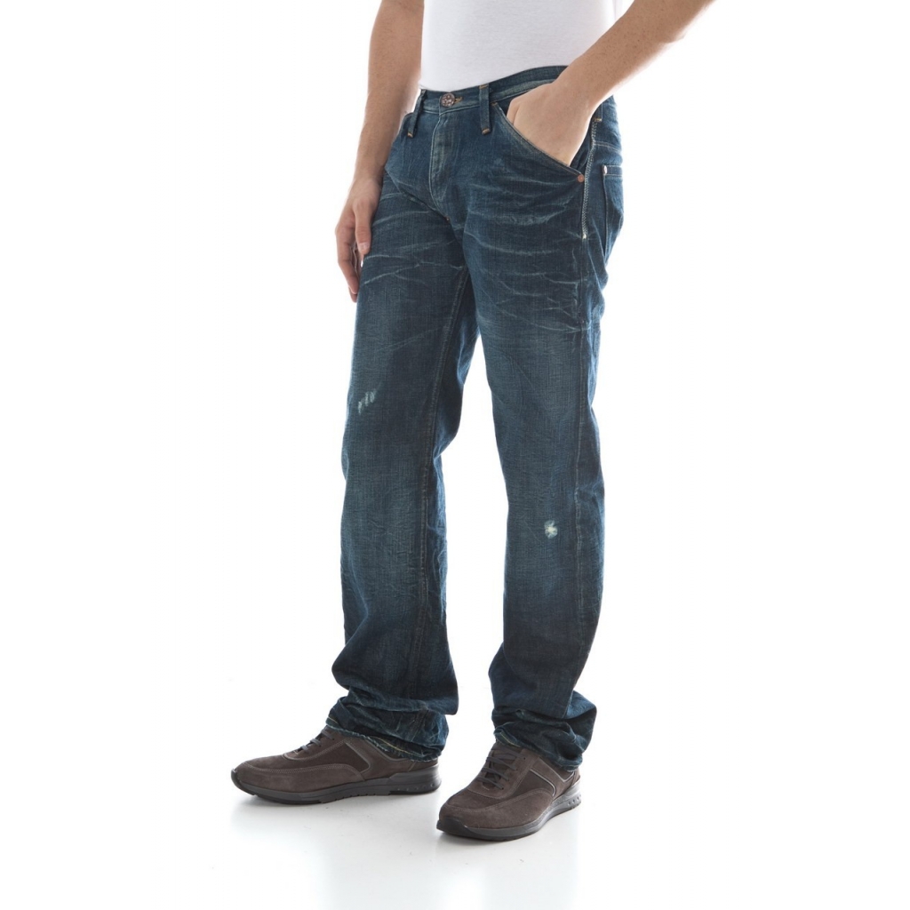 PANTALONI DEMIN CULTURE BLU
