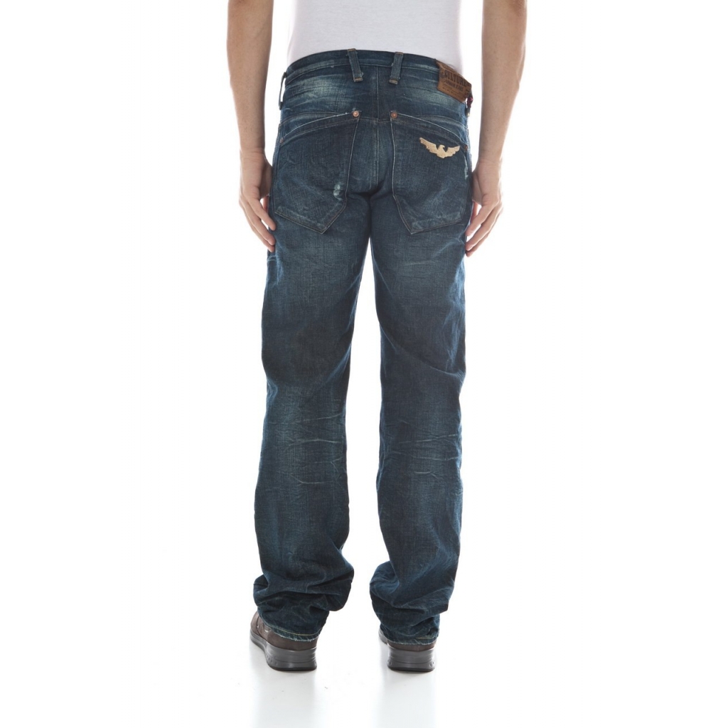 PANTALONI DEMIN CULTURE BLU