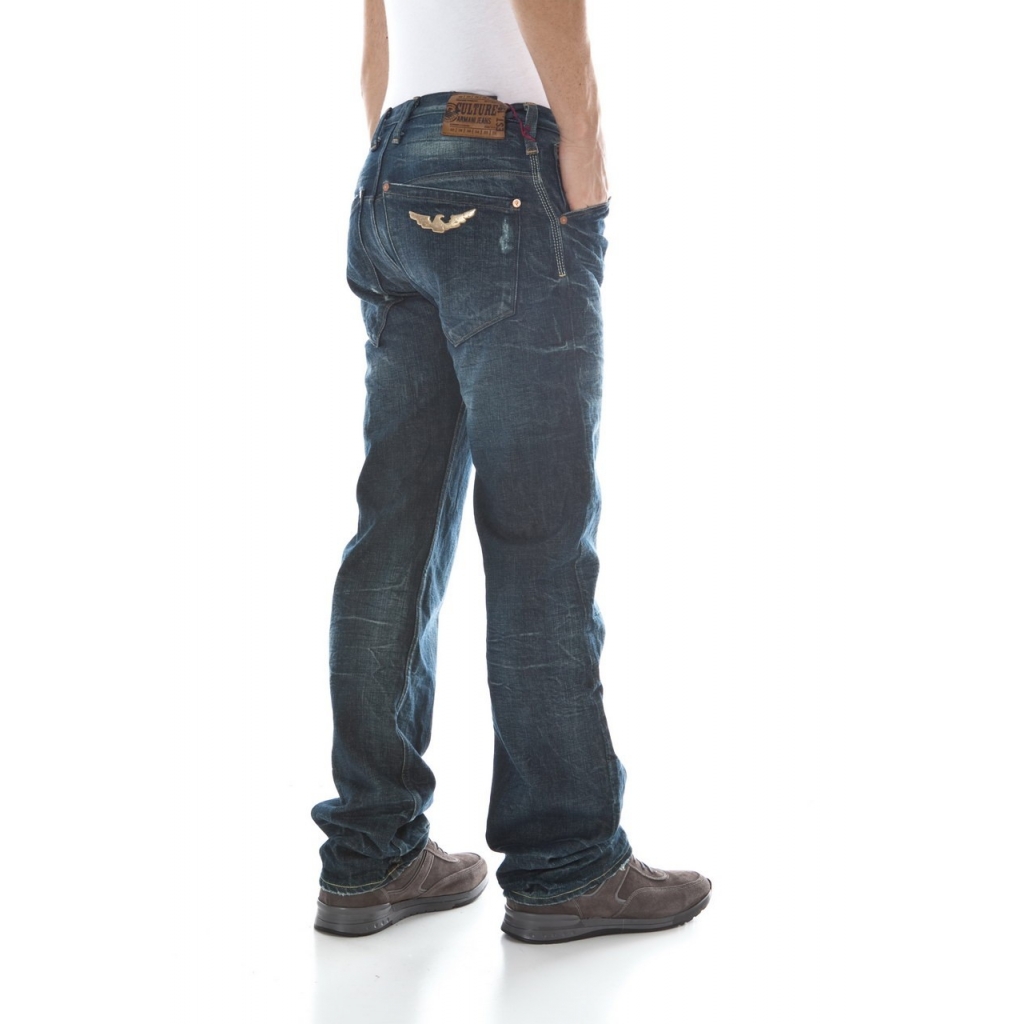 PANTALONI DEMIN CULTURE BLU