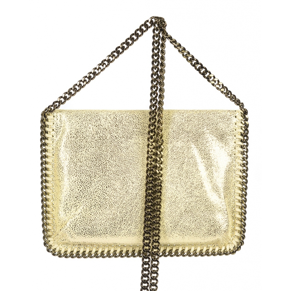 BORSA MINI FALABELLA GIALLO