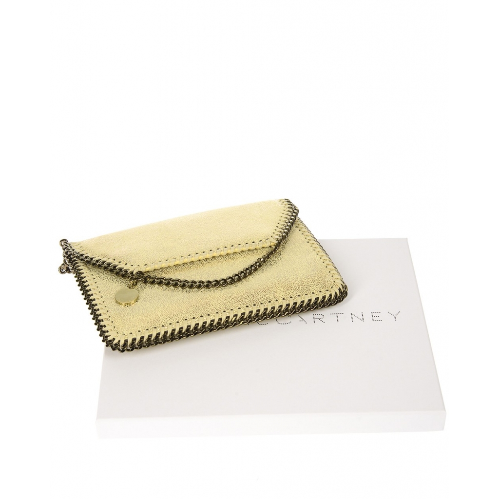 BORSA MINI FALABELLA GIALLO