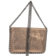 BORSA MINI FALABELLA MARRONE