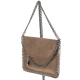 BORSA MINI FALABELLA MARRONE