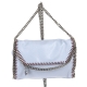 BORSA MINI SHOULDER FALABELLA AZZURRO