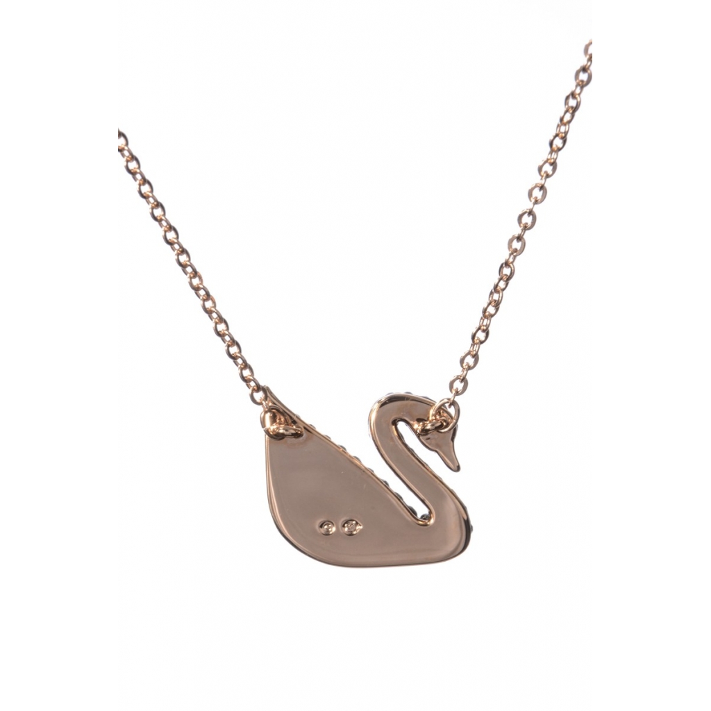 COLLANA ICONIC SWAN NERO