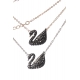 COLLANA ICONIC SWAN NERO