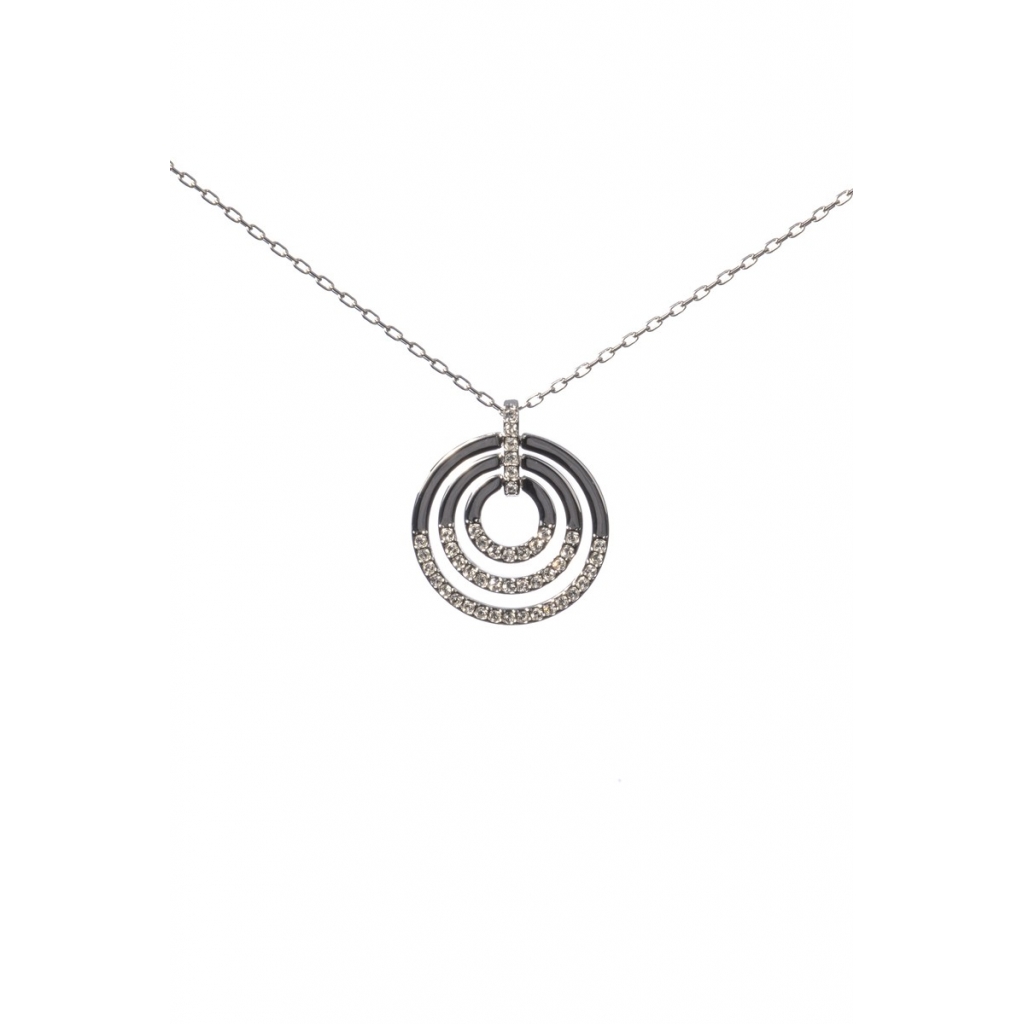 COLLANA CIRCLE ARGENTO