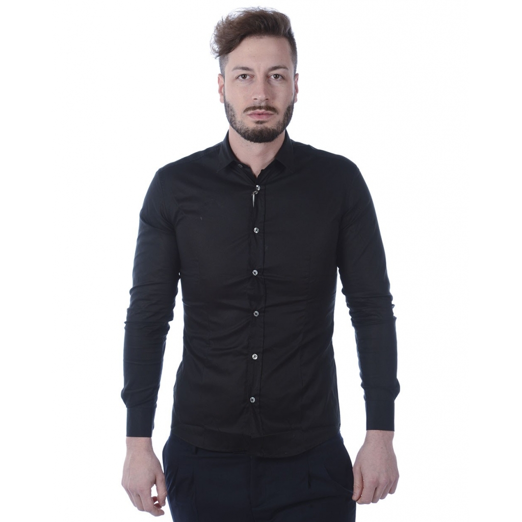 CAMICIA CAMICIA BASICA SENZA MF NERO