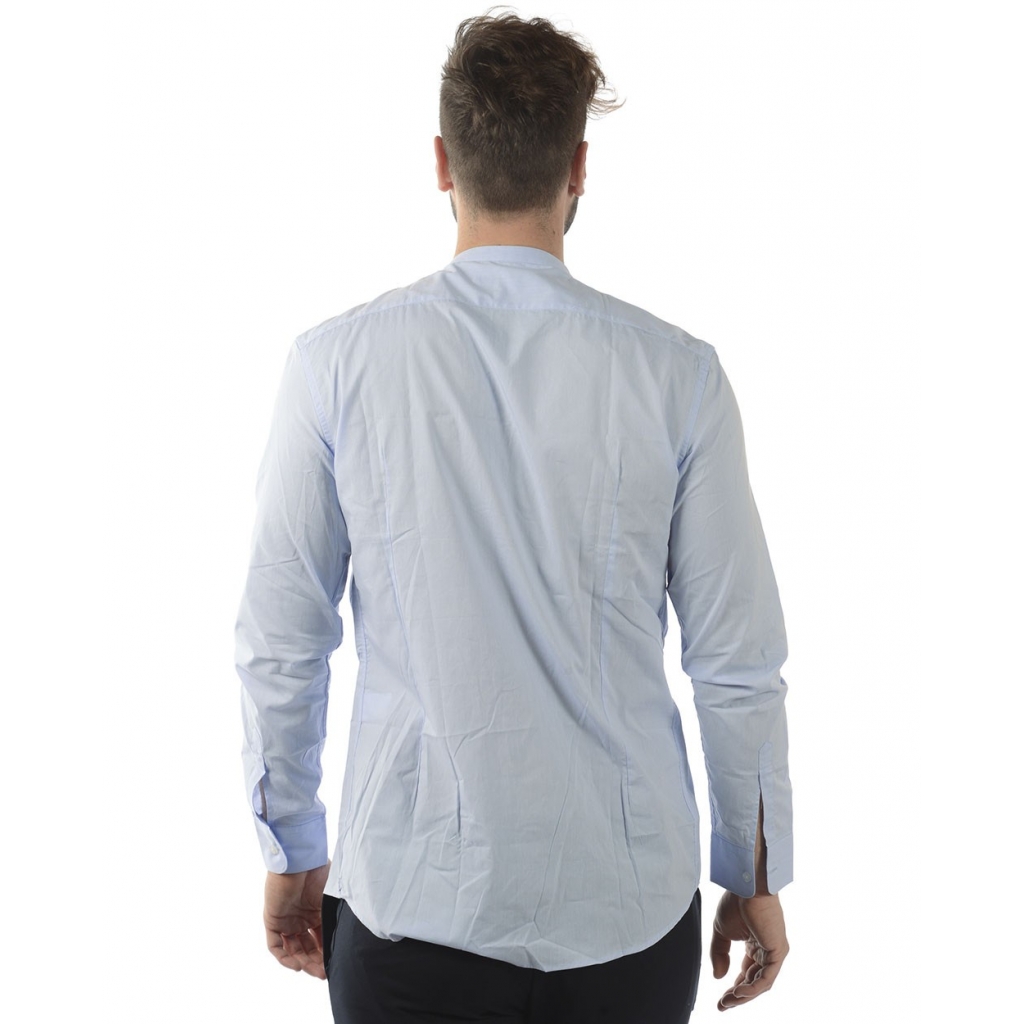 CAMICIA CAMICIA KOREANA GIOIELLO AZZURRO