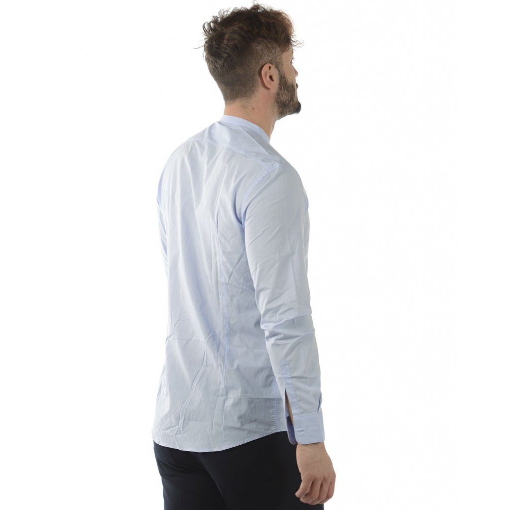 CAMICIA CAMICIA KOREANA GIOIELLO AZZURRO