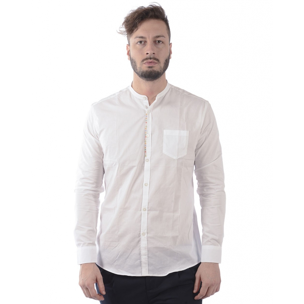 CAMICIA CAMICIA KOREANA GIOIELLO BIANCO