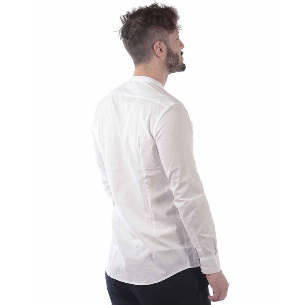 CAMICIA CAMICIA KOREANA GIOIELLO BIANCO