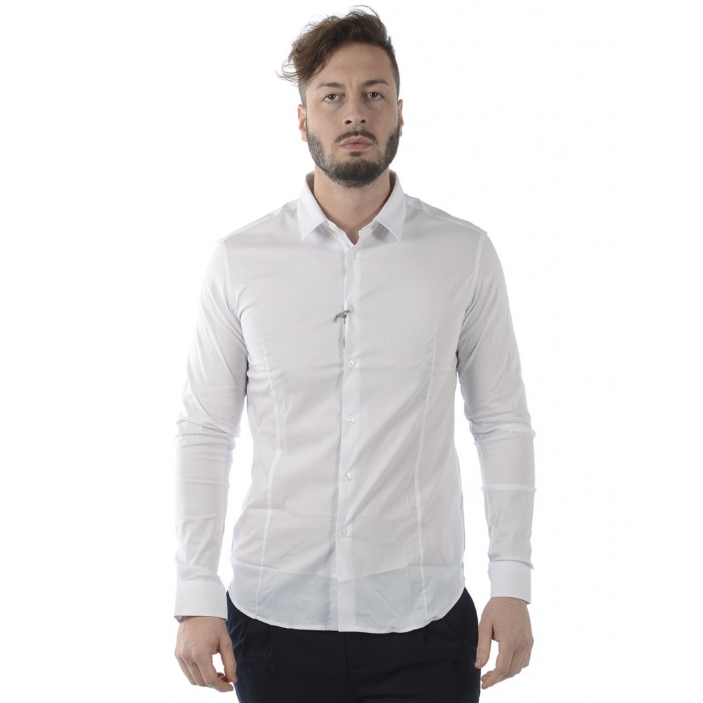 CAMICIA CAMICIA SLIM FIT COLLO CLASSIC BIANCO