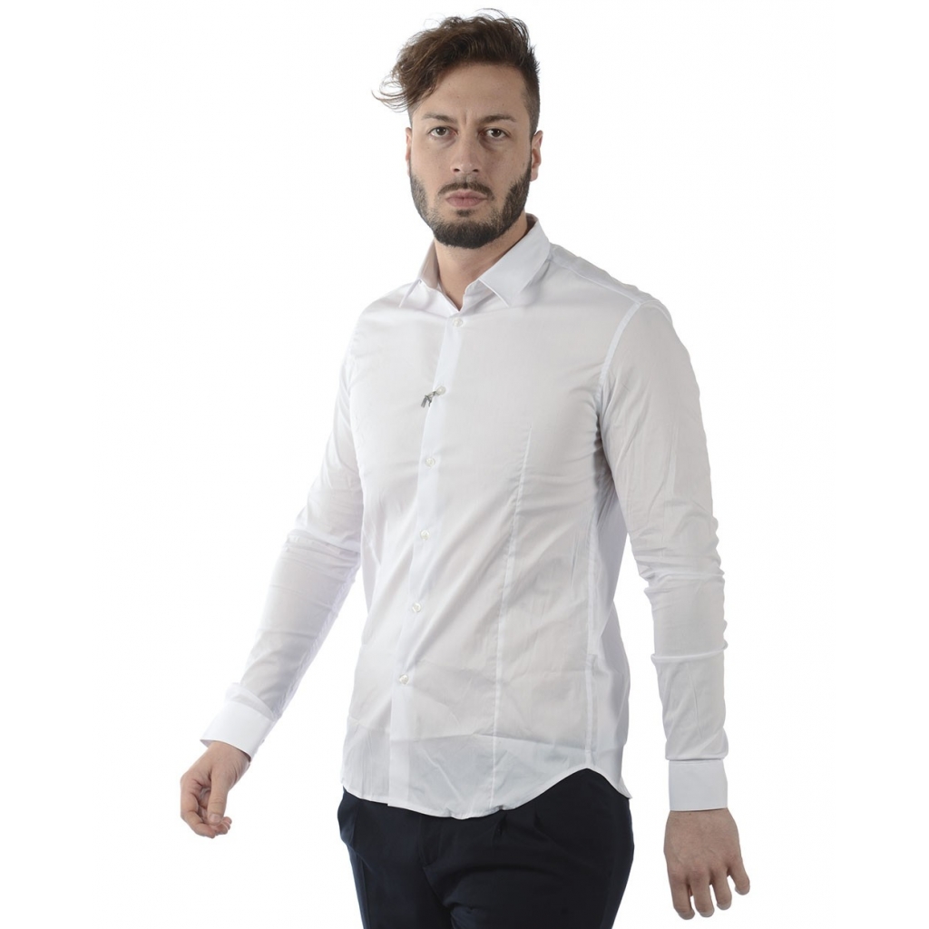 CAMICIA CAMICIA SLIM FIT COLLO CLASSIC BIANCO