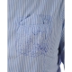 CAMICIA CAMICIA SLIM FIT TASCA FILETTO BLU