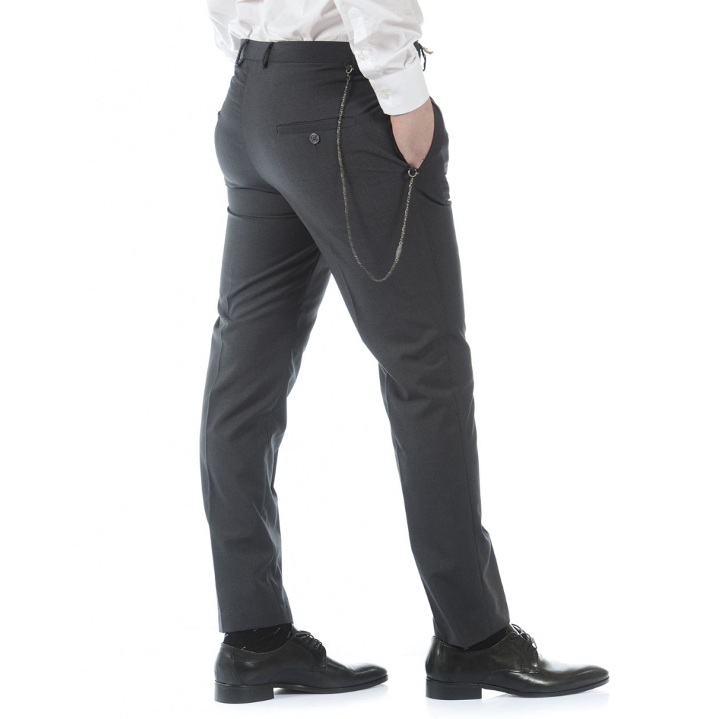 PANTALONI PANTALONE CALURIA GRIGIO