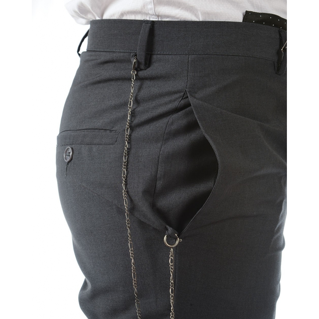 PANTALONI PANTALONE CALURIA GRIGIO