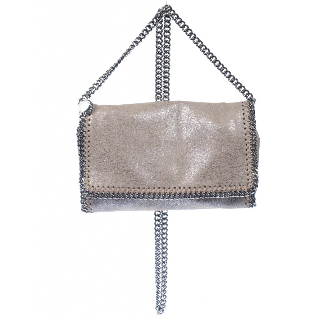 BORSA FALABELLA CROSS BODY SHAGGY DE BEIGE