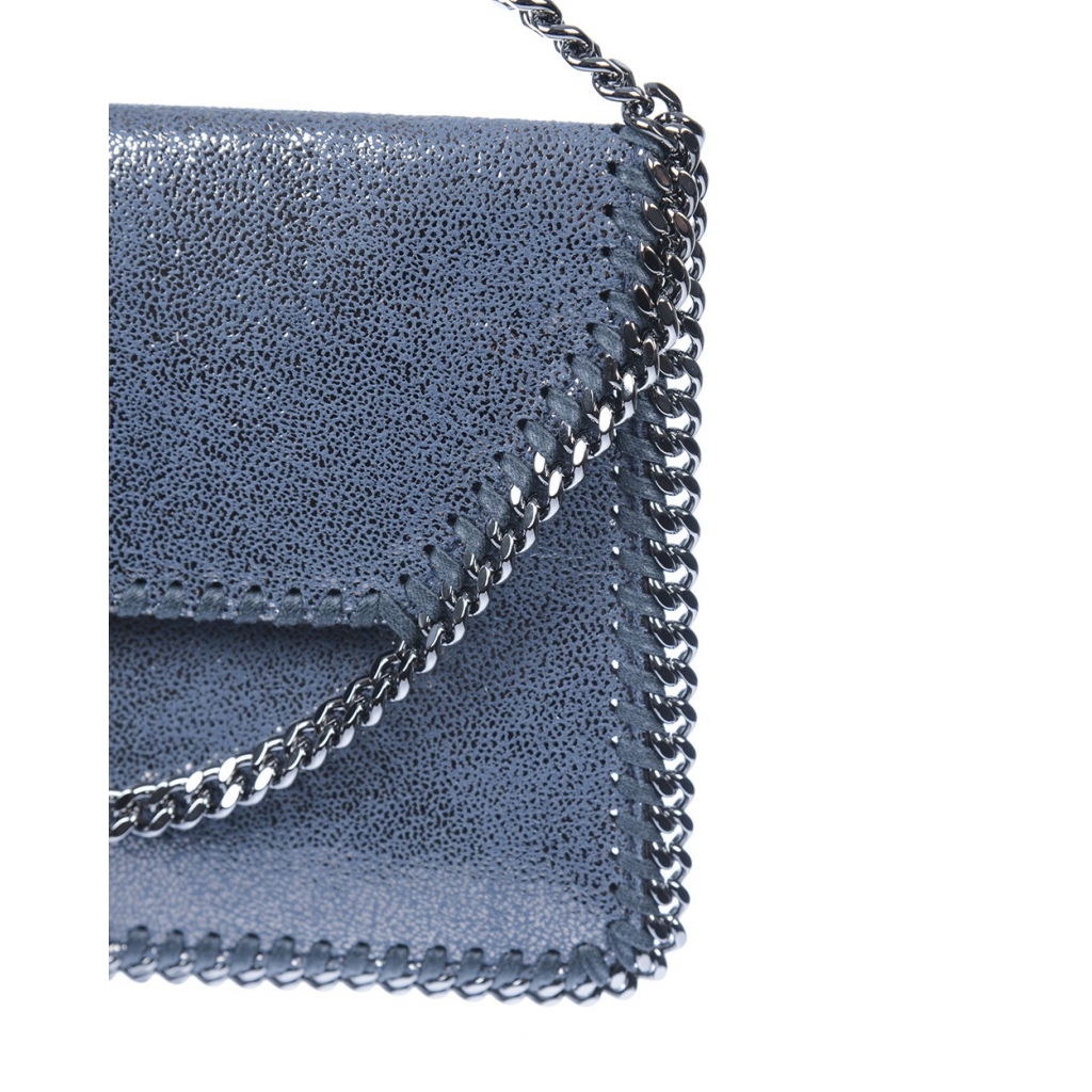 BORSA MINI FALABELLA GRIGIO