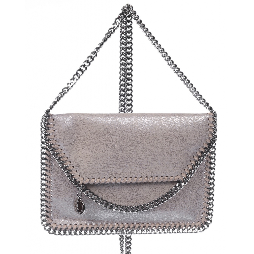 BORSA MINI FALABELLA BEIGE