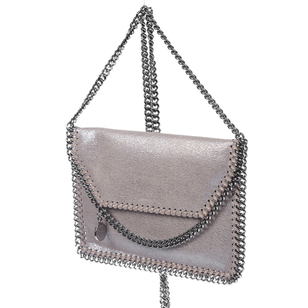 BORSA MINI FALABELLA BEIGE