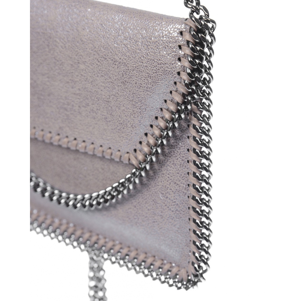 BORSA MINI FALABELLA BEIGE