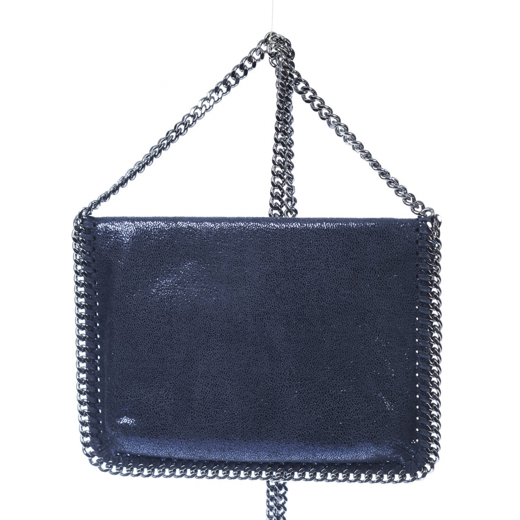 BORSA MINI FALABELLA BLU