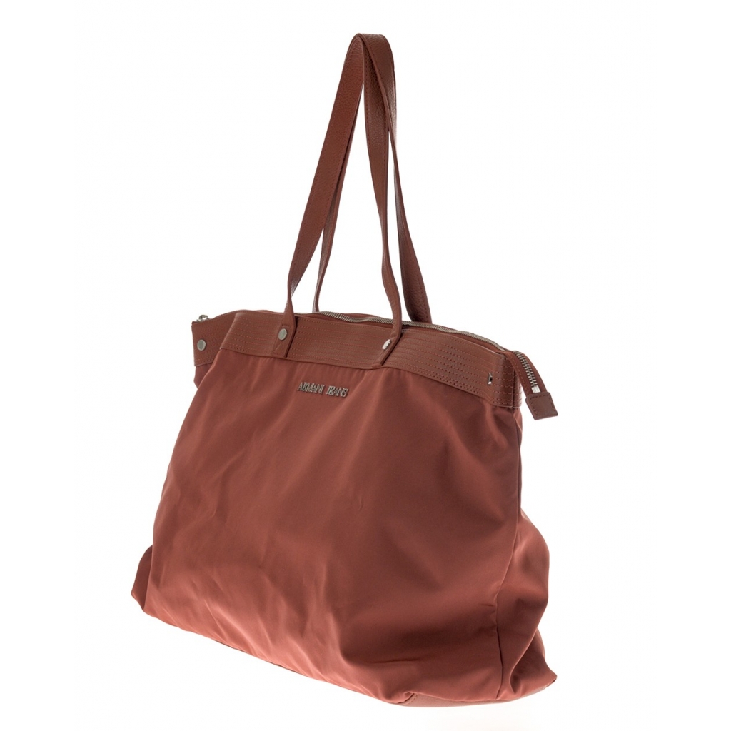 BORSA BORSA SHOPPING SAMPLE ARANCIONE