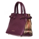 BORSA BANNER TOTE VIOLA