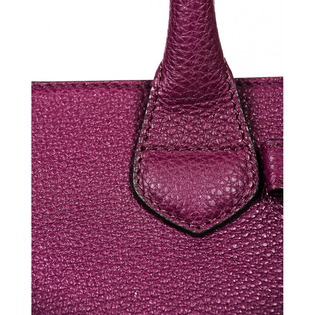 BORSA BANNER TOTE VIOLA
