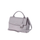 BORSA SATCHEL GRIGIO