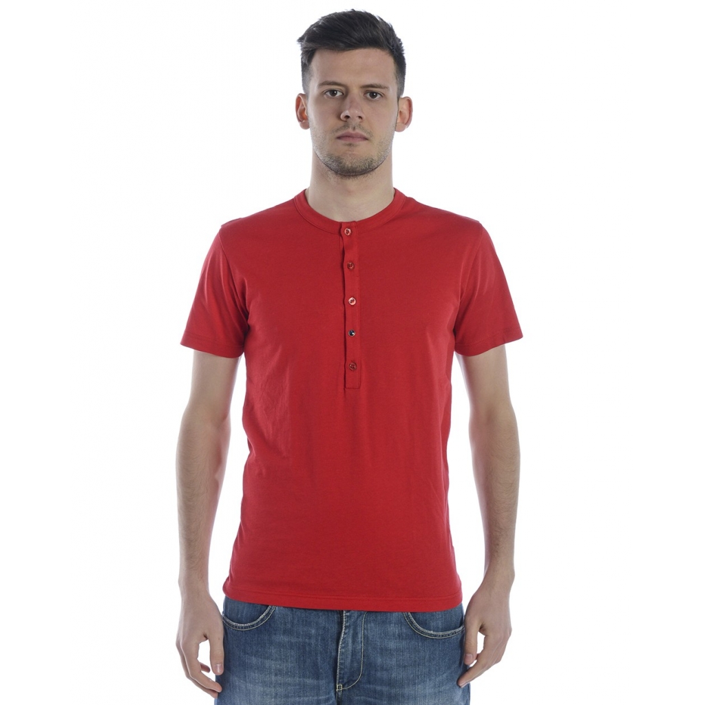 T-SHIRT MAGLIA RONDINE ROSSO