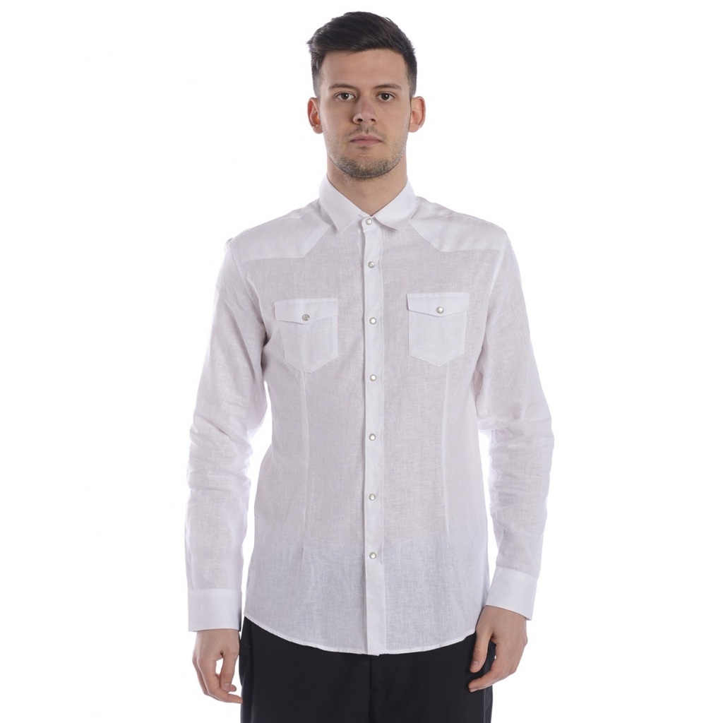 CAMICIA CAMICIA TEXANA BIANCO