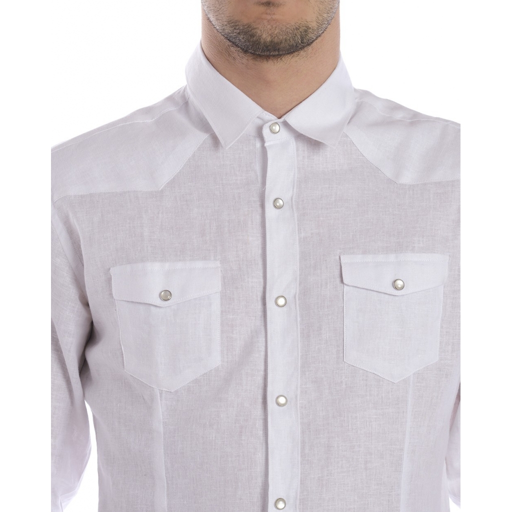 CAMICIA CAMICIA TEXANA BIANCO