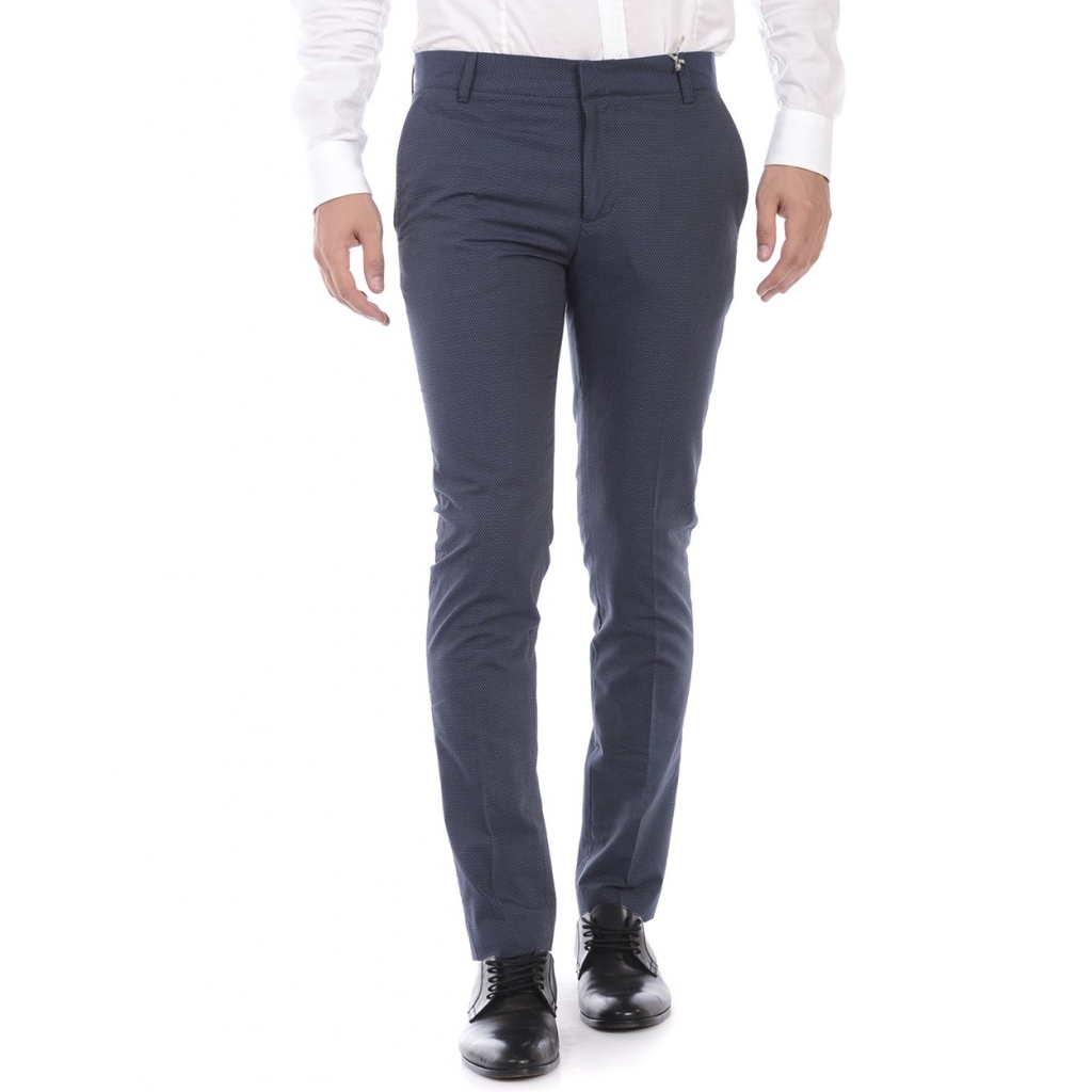 PANTALONI PANTALONE SLIMATO BLU