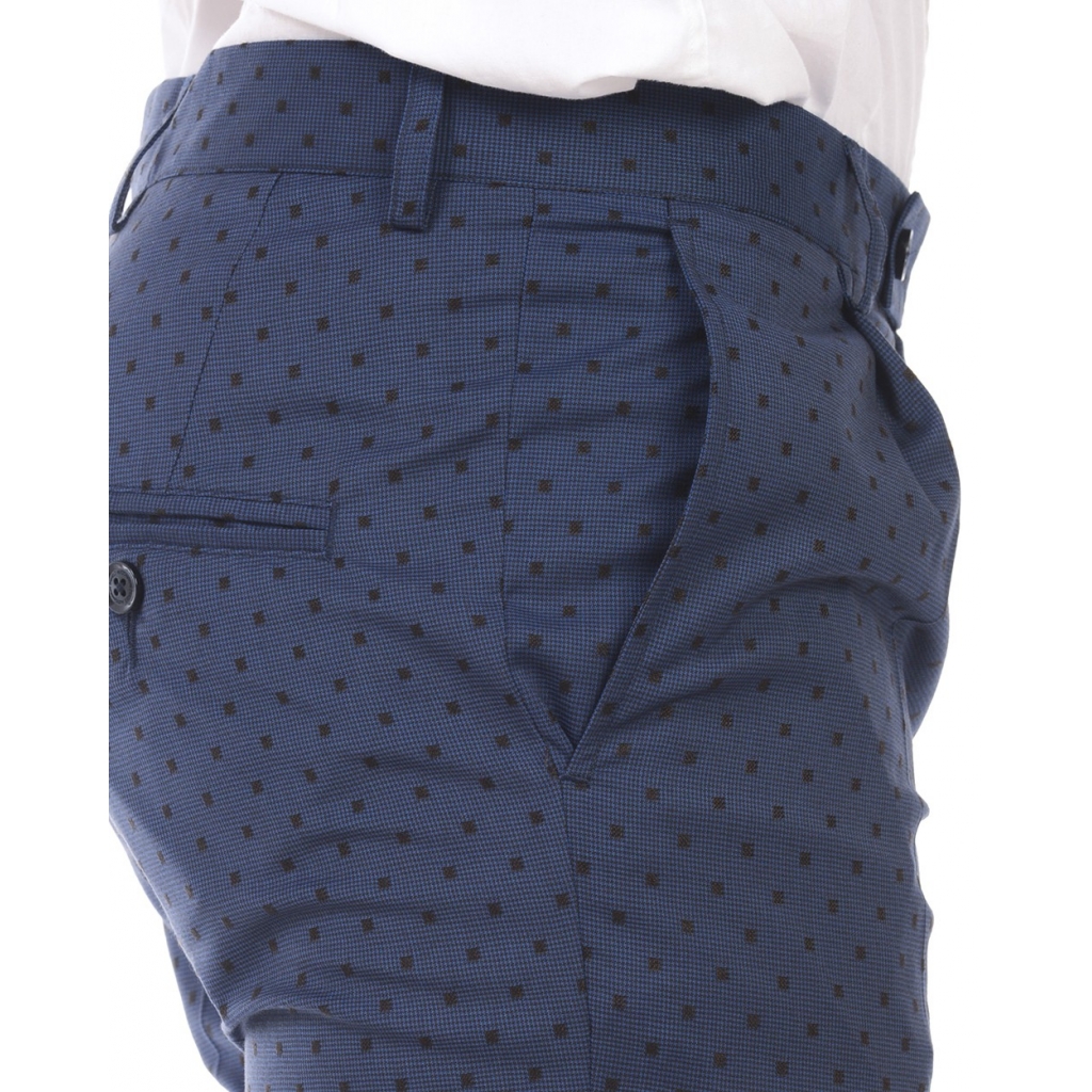 PANTALONI PANTALONE SPUMA 100 BLU