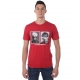 T-SHIRT MAGLIA POP ART MANIFESTO ST ROSSO