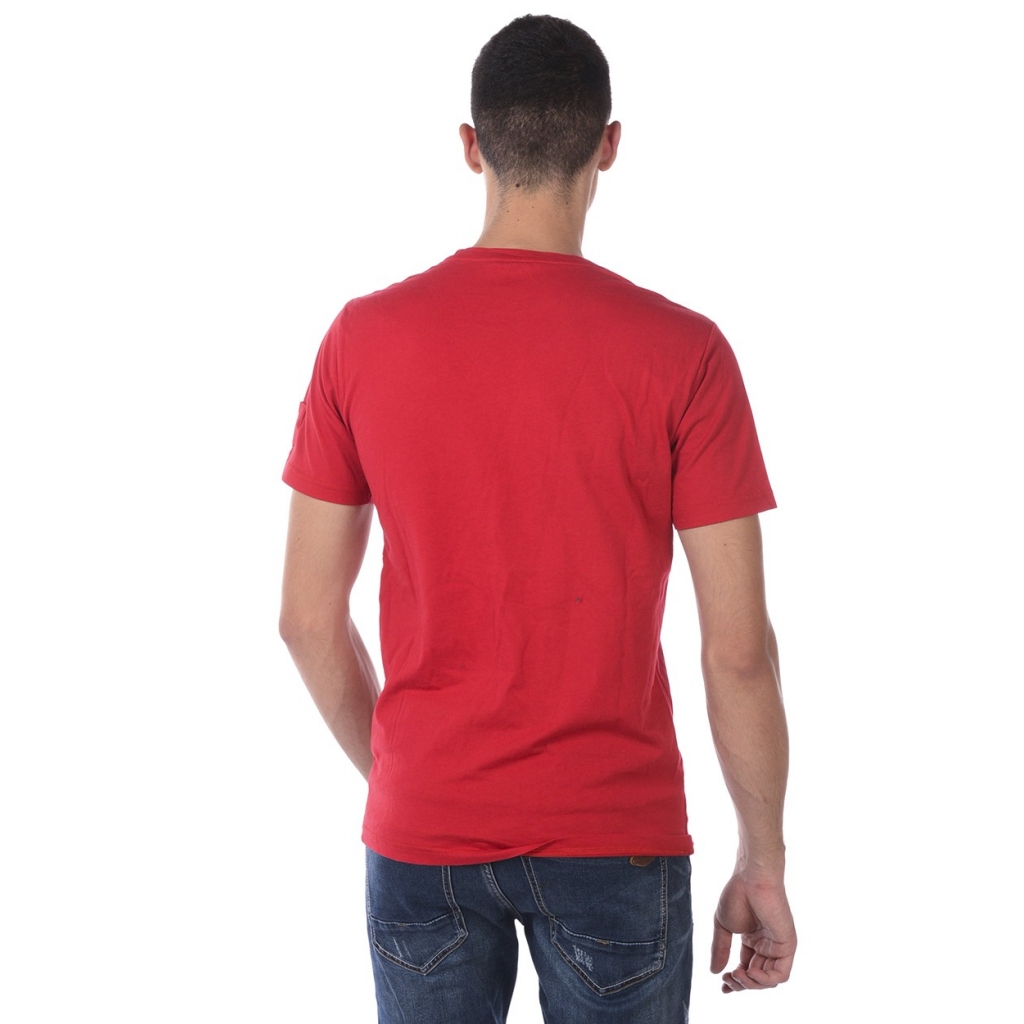 T-SHIRT MAGLIA POP ART MANIFESTO ST ROSSO