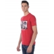 T-SHIRT MAGLIA POP ART MANIFESTO ST ROSSO