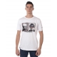T-SHIRT MAGLIA POP ART MANIFESTO ST BIANCO