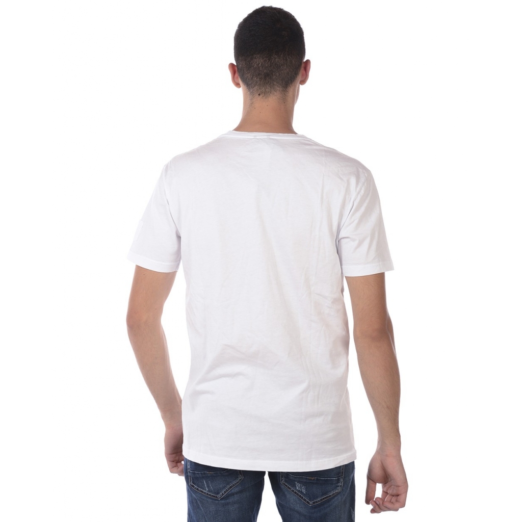 T-SHIRT MAGLIA POP ART MANIFESTO ST BIANCO