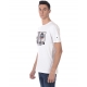 T-SHIRT MAGLIA POP ART MANIFESTO ST BIANCO