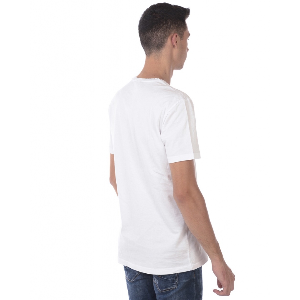 T-SHIRT MAGLIA POP ART MANIFESTO ST BIANCO