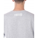 FELPA MAGLIA INCORNICIATA GRIGIO