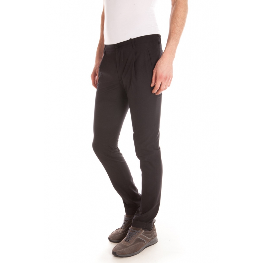 PANTALONI PANTALONE ELVIS NERO