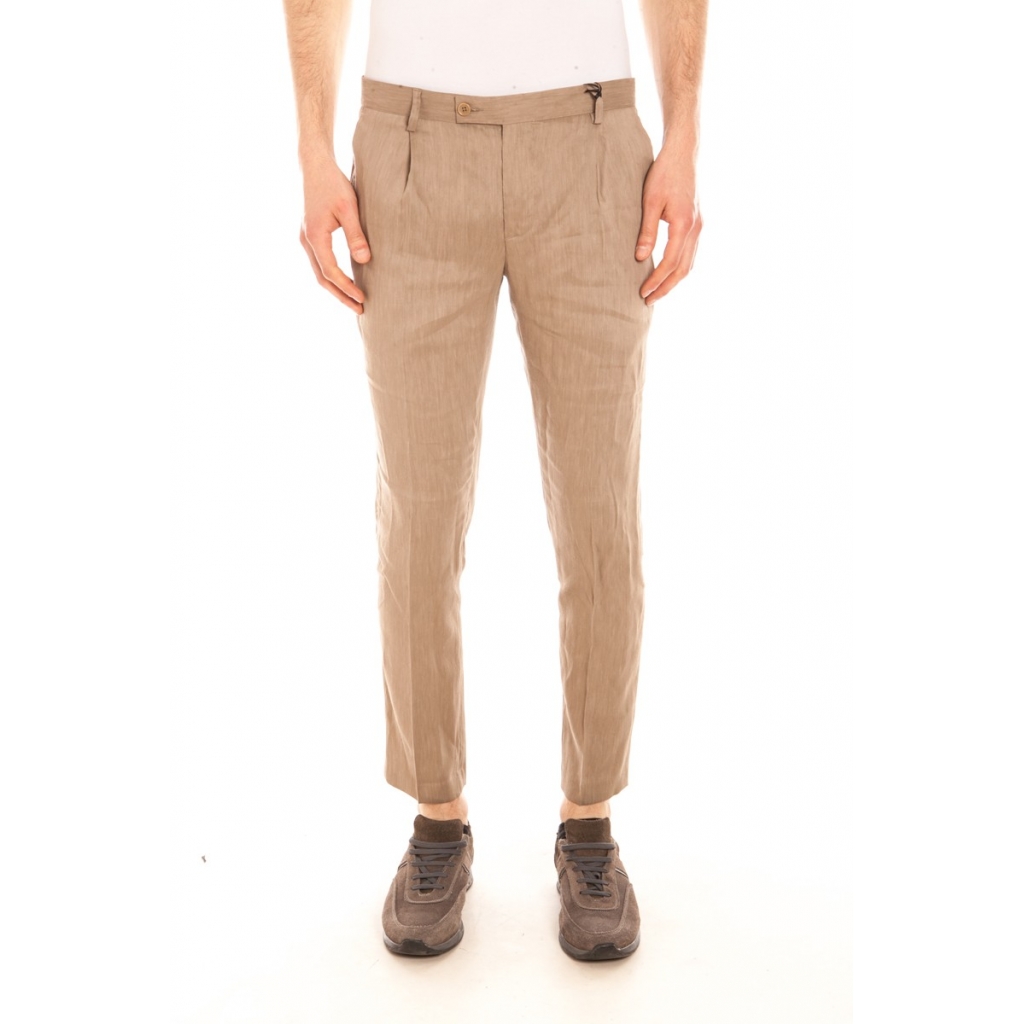 PANTALONI PANTALONE SPUMIGLIA 1PENCES BEIGE