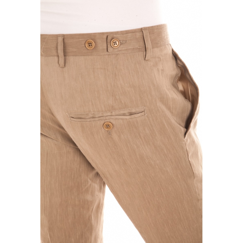 PANTALONI PANTALONE SPUMIGLIA 1PENCES BEIGE