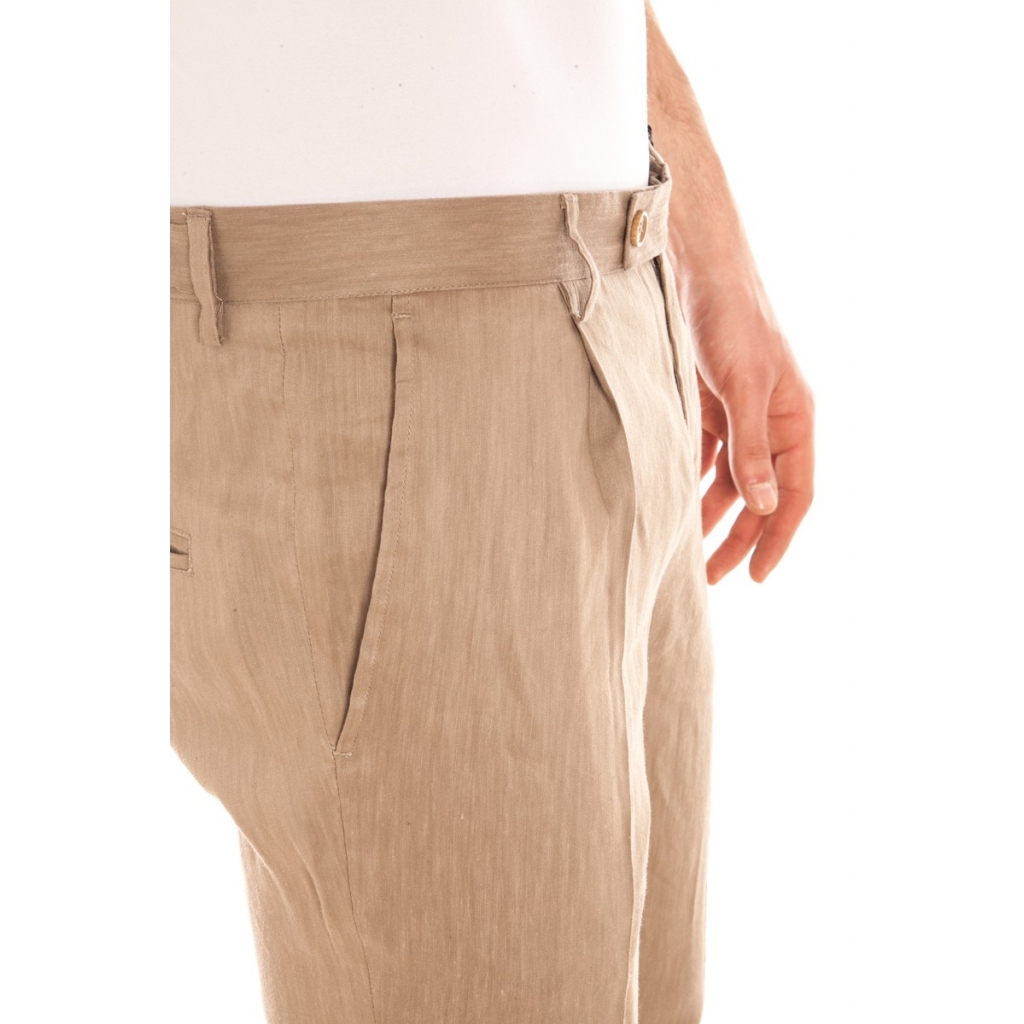 PANTALONI PANTALONE SPUMIGLIA 1PENCES BEIGE