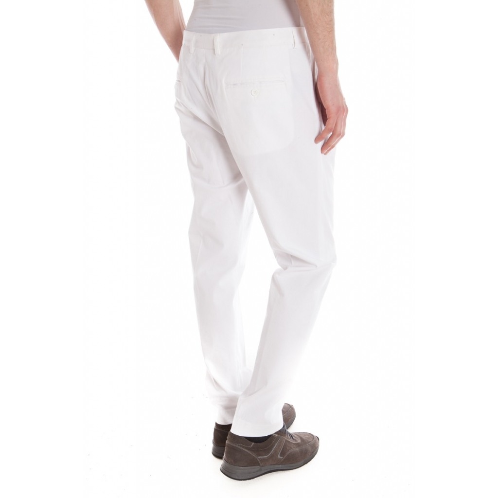 PANTALONI PANTALONE POZZETTO PENS BIANCO