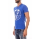 T-SHIRT JERSEY COT SOLE BLU